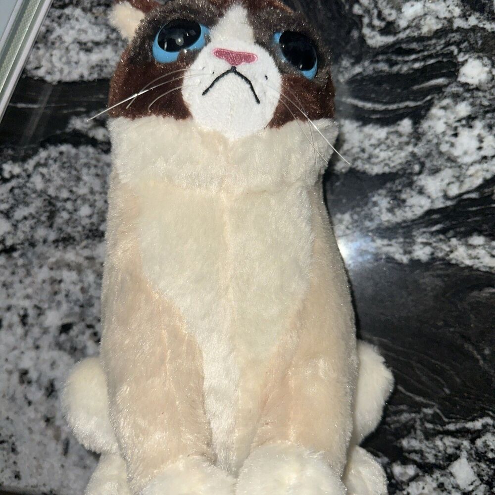 Grumpy Cat Plush Stuffed Animal Ripple Junction I Had Fun Once It Was Awful 11”